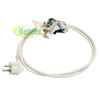 Мережевий фільтр (шнур живлення) DEM C00270937 для пральної машини Indesit, Ariston, Hotpoint-Ariston Мережевий фільтр (шнур живлення) DEM C00270937 для пральної машини Indesit, Ariston, Hotpoint-Ariston